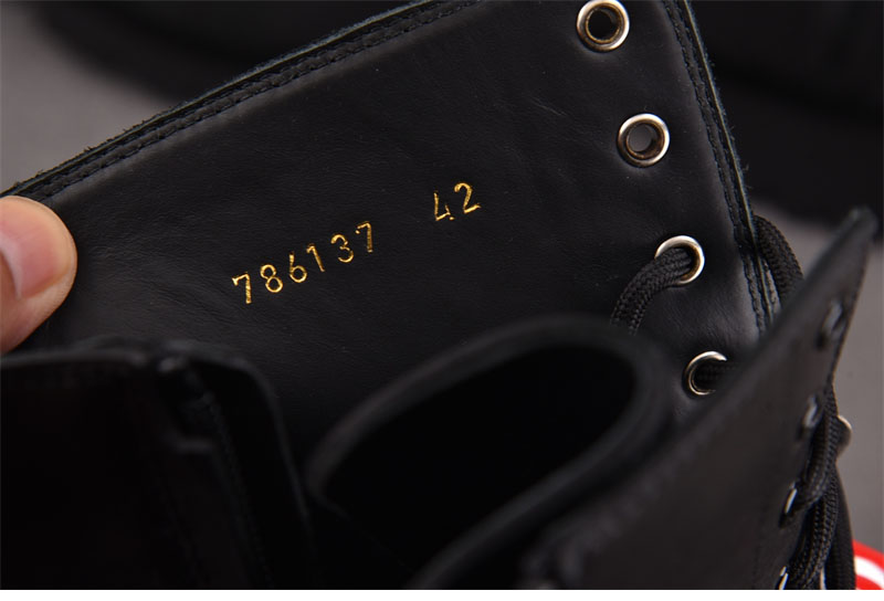 발렌시아가 하머 레이스업 부츠