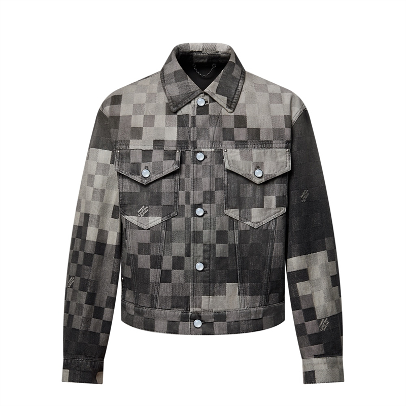 루이비통 다모플라주 클래식 데님 자켓