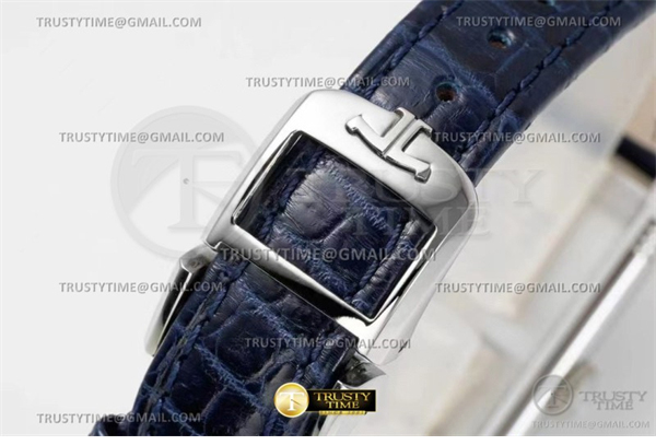 IMF공장 예거르쿨트르 리베르소 원 3288560 다이아몬드파베케이스 화이트다이얼 블루스트랩 Reverso One Ref 3288420 Dia SS_LE Wht IMF Swiss Qtz