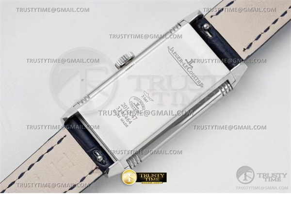 IMF공장 예거르쿨트르 리베르소 원 3288560 다이아몬드파베케이스 화이트다이얼 블루스트랩 Reverso One Ref 3288420 Dia SS_LE Wht IMF Swiss Qtz